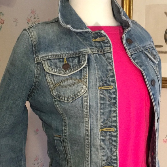Abercrombie & Fitch jean jacket - Picture 1 of 2